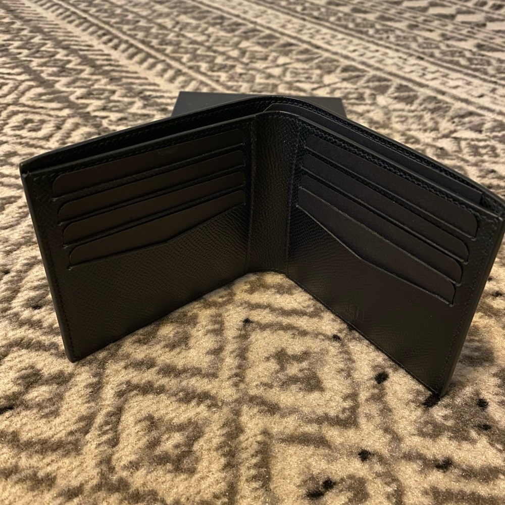 Men’s Dunhill black wallet, NWT